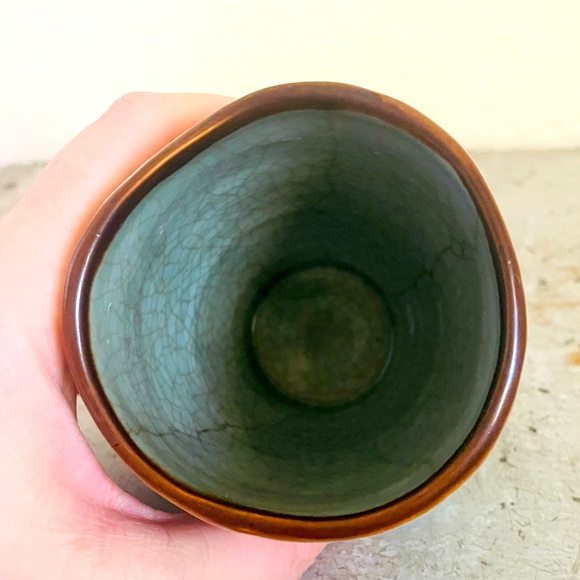 Vintage Chinese Celadon Tea Cups - Picture 6 of 11